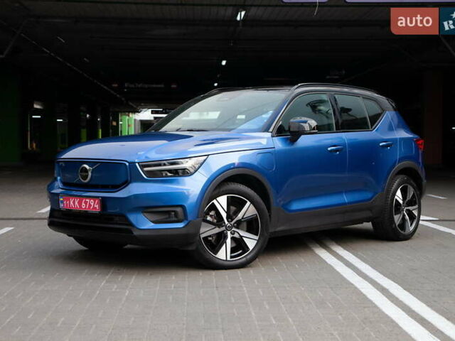 Синій Вольво XC40, об'ємом двигуна 0 л та пробігом 39 тис. км за 24000 $, фото 1 на Automoto.ua