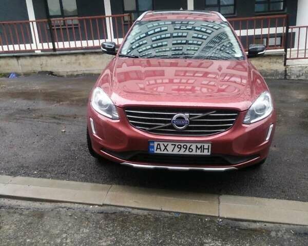 Красный Вольво ХС60, объемом двигателя 2 л и пробегом 55 тыс. км за 25000 $, фото 1 на Automoto.ua