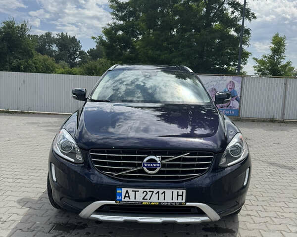 Синий Вольво ХС60, объемом двигателя 2 л и пробегом 133 тыс. км за 20900 $, фото 1 на Automoto.ua
