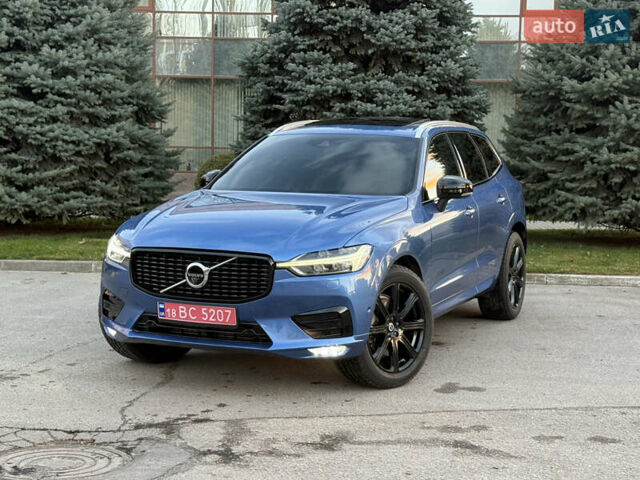 Синий Вольво ХС60, объемом двигателя 2 л и пробегом 110 тыс. км за 31500 $, фото 1 на Automoto.ua