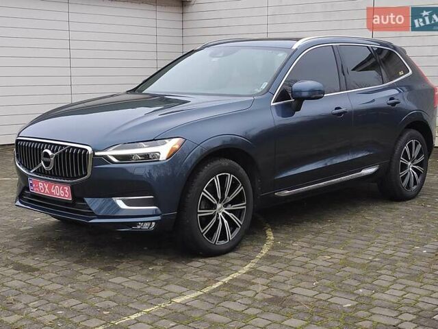 Синий Вольво ХС60, объемом двигателя 1.97 л и пробегом 77 тыс. км за 31900 $, фото 1 на Automoto.ua