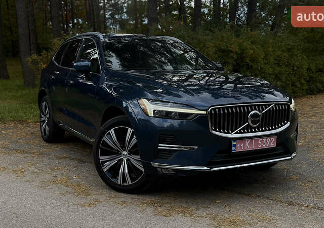 Вольво ХС60 2022 в Киеве на Automoto.ua Синий Вольво ХС60, объемом двигателя 2 л и пробегом 49 тыс. км за 38000 $, фото 1 на Automoto.ua