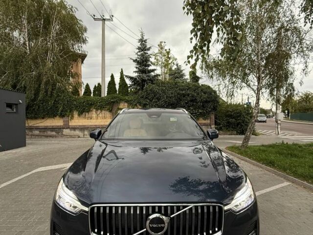 Синий Вольво ХС60, объемом двигателя 2 л и пробегом 49 тыс. км за 37000 $, фото 1 на Automoto.ua