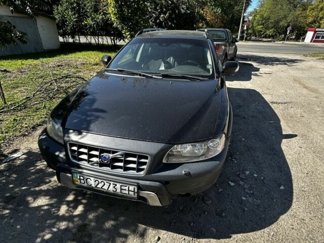 Черный Вольво ХС70, объемом двигателя 2.5 л и пробегом 350 тыс. км за 5000 $, фото 1 на Automoto.ua