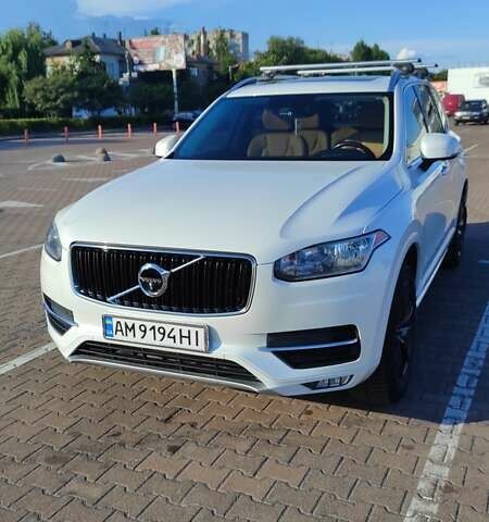 Вольво ХС90 2015 в Житомире на Automoto.ua Белый Вольво ХС90, объемом двигателя 2 л и пробегом 188 тыс. км за 26500 $, фото 1 на Automoto.ua
