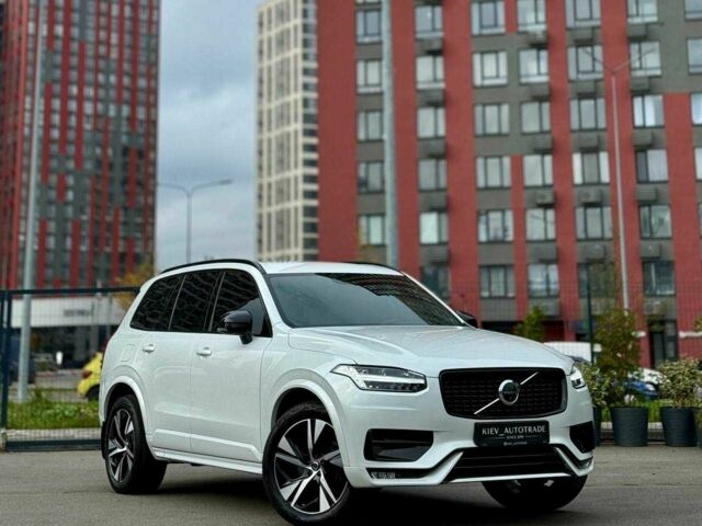 Вольво ХС90 2021 в Киеве на Automoto.ua Белый Вольво ХС90, объемом двигателя 2 л и пробегом 57 тыс. км за 45500 $, фото 1 на Automoto.ua