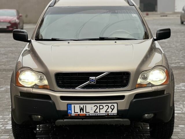 Бежевый Вольво ХС90, объемом двигателя 2.4 л и пробегом 379 тыс. км за 5250 $, фото 1 на Automoto.ua