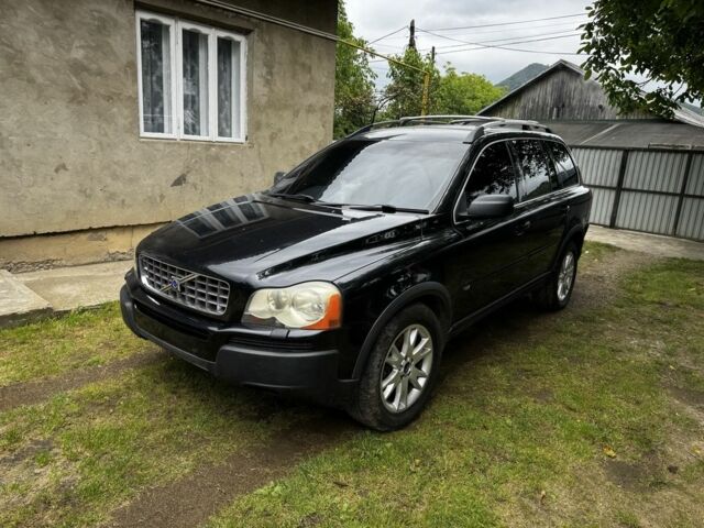 Черный Вольво ХС90, объемом двигателя 2.4 л и пробегом 229 тыс. км за 4900 $, фото 1 на Automoto.ua