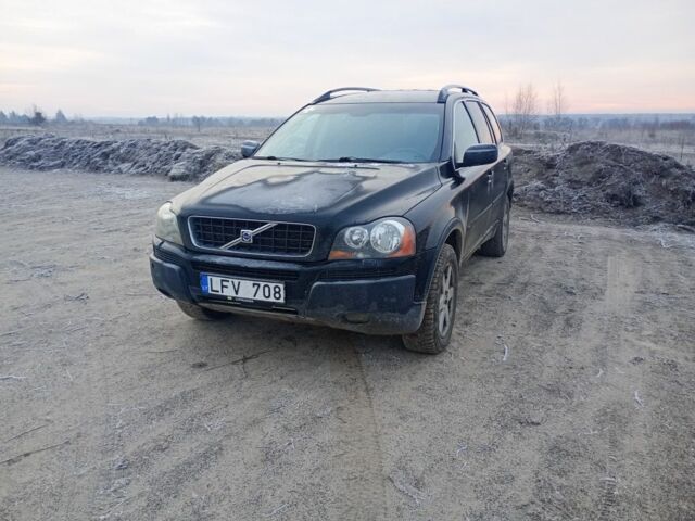 Черный Вольво ХС90, объемом двигателя 2.4 л и пробегом 362 тыс. км за 3700 $, фото 1 на Automoto.ua