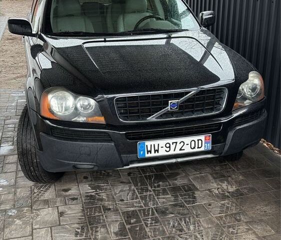 Черный Вольво ХС90, объемом двигателя 2.4 л и пробегом 178 тыс. км за 6200 $, фото 1 на Automoto.ua