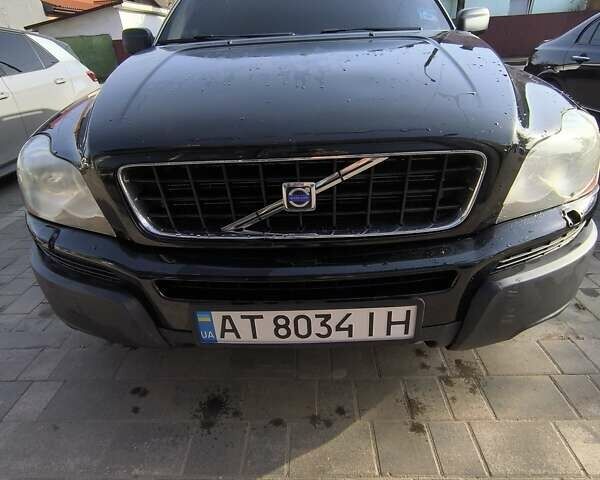 Черный Вольво ХС90, объемом двигателя 2.4 л и пробегом 365 тыс. км за 8000 $, фото 1 на Automoto.ua