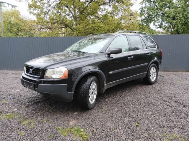 Черный Вольво ХС90, объемом двигателя 2.4 л и пробегом 332 тыс. км за 5100 $, фото 1 на Automoto.ua