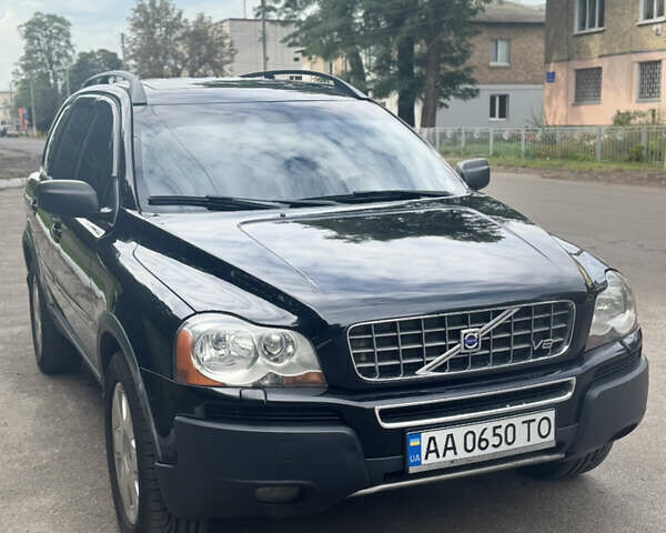 Черный Вольво ХС90, объемом двигателя 4.4 л и пробегом 311 тыс. км за 9800 $, фото 1 на Automoto.ua