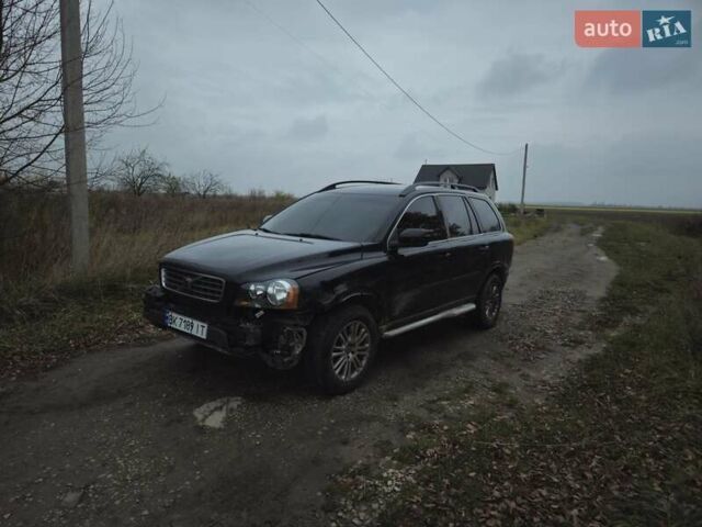 Черный Вольво ХС90, объемом двигателя 2.4 л и пробегом 312 тыс. км за 3300 $, фото 1 на Automoto.ua