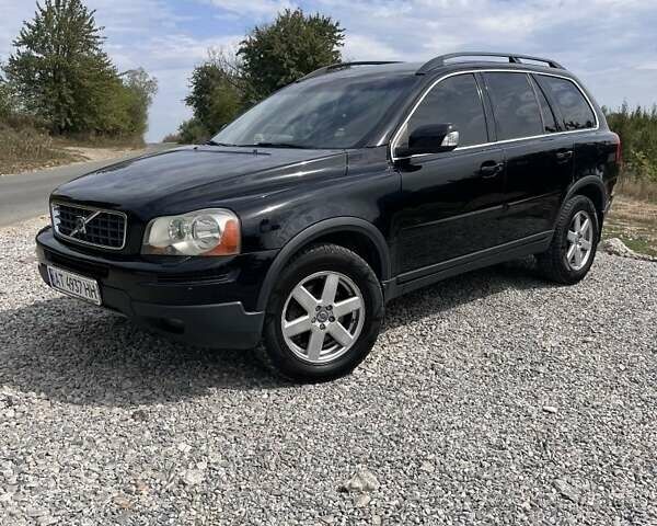 Черный Вольво ХС90, объемом двигателя 2.4 л и пробегом 300 тыс. км за 12000 $, фото 1 на Automoto.ua
