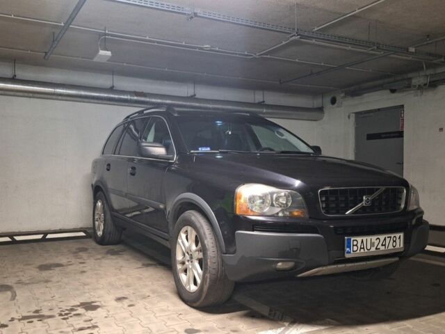 Черный Вольво ХС90, объемом двигателя 2.4 л и пробегом 211 тыс. км за 3350 $, фото 1 на Automoto.ua