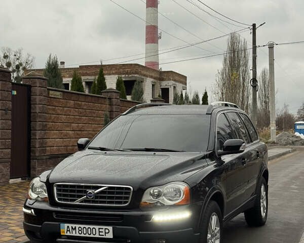 Черный Вольво ХС90, объемом двигателя 3.19 л и пробегом 213 тыс. км за 14799 $, фото 1 на Automoto.ua