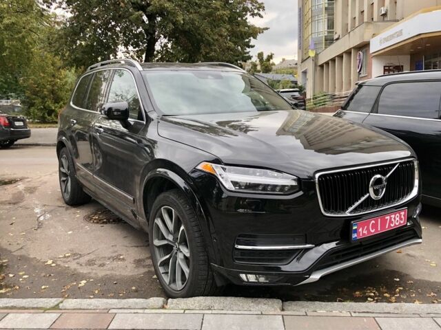 Черный Вольво ХС90, объемом двигателя 2 л и пробегом 140 тыс. км за 29000 $, фото 1 на Automoto.ua