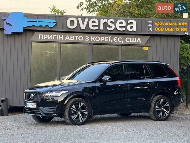 Черный Вольво ХС90, объемом двигателя 1.97 л и пробегом 92 тыс. км за 53000 $, фото 1 на Automoto.ua