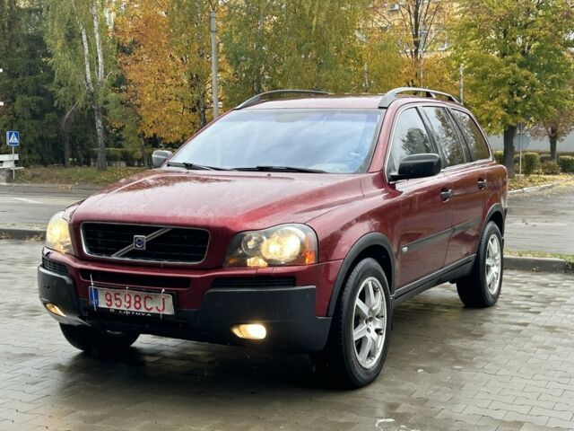 Вольво ХС90 2006 в Белой Церкве на Automoto.ua Красный Вольво ХС90, объемом двигателя 2.4 л и пробегом 250 тыс. км за 3750 $, фото 1 на Automoto.ua