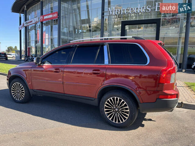 Красный Вольво ХС90, объемом двигателя 2.4 л и пробегом 291 тыс. км за 19999 $, фото 1 на Automoto.ua