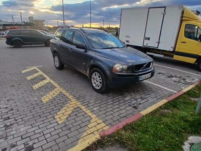 Серый Вольво ХС90, объемом двигателя 2.5 л и пробегом 20 тыс. км за 4300 $, фото 1 на Automoto.ua