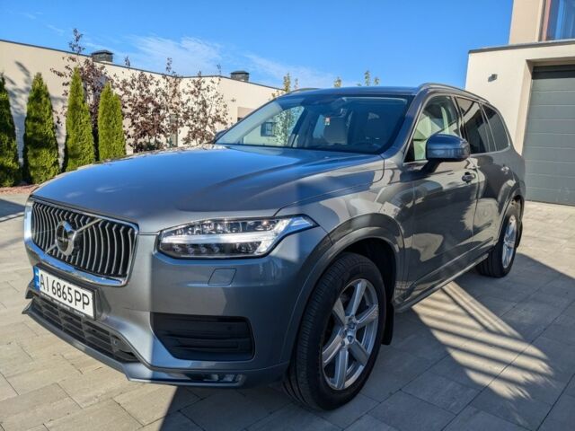 Серый Вольво ХС90, объемом двигателя 2 л и пробегом 60 тыс. км за 44400 $, фото 1 на Automoto.ua