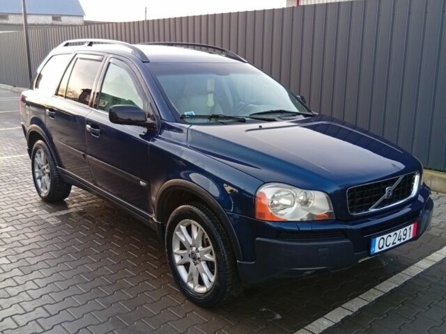 Синий Вольво ХС90, объемом двигателя 2.4 л и пробегом 390 тыс. км за 3700 $, фото 1 на Automoto.ua