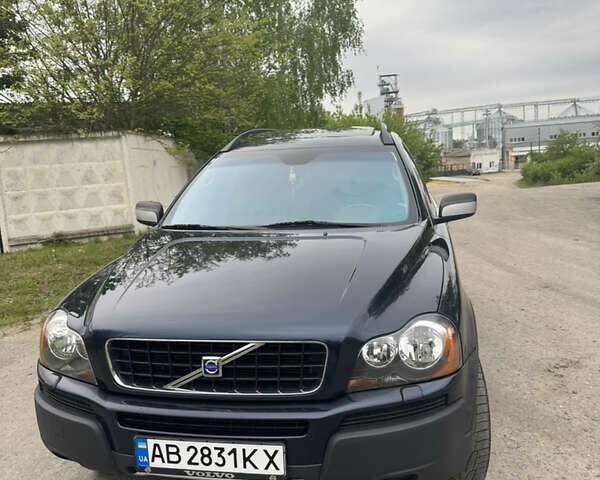 Синий Вольво ХС90, объемом двигателя 2.4 л и пробегом 318 тыс. км за 9200 $, фото 1 на Automoto.ua