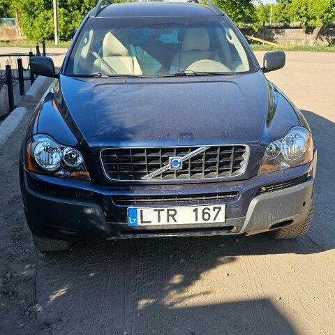Синий Вольво ХС90, объемом двигателя 2 л и пробегом 403 тыс. км за 4200 $, фото 1 на Automoto.ua