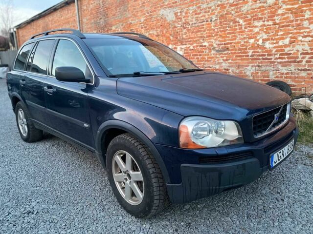 Синий Вольво ХС90, объемом двигателя 2.4 л и пробегом 265 тыс. км за 5200 $, фото 1 на Automoto.ua