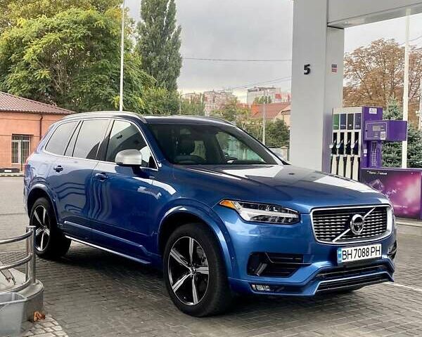 Синий Вольво ХС90, объемом двигателя 1.97 л и пробегом 105 тыс. км за 27900 $, фото 1 на Automoto.ua