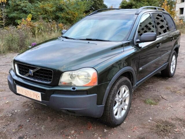 Зеленый Вольво ХС90, объемом двигателя 2.4 л и пробегом 400 тыс. км за 6200 $, фото 1 на Automoto.ua