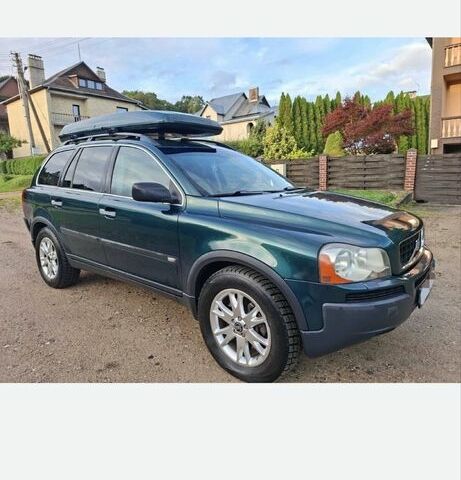 Зеленый Вольво ХС90, объемом двигателя 2.4 л и пробегом 400 тыс. км за 5600 $, фото 1 на Automoto.ua