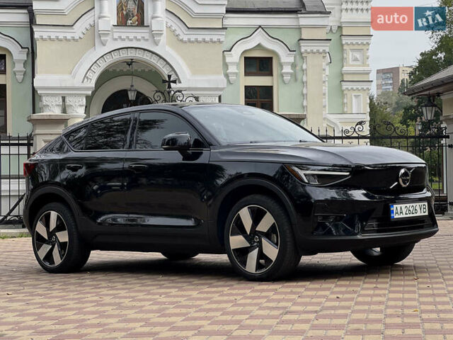 Черный Вольво C40 Recharge, объемом двигателя 0 л и пробегом 43 тыс. км за 28300 $, фото 1 на Automoto.ua