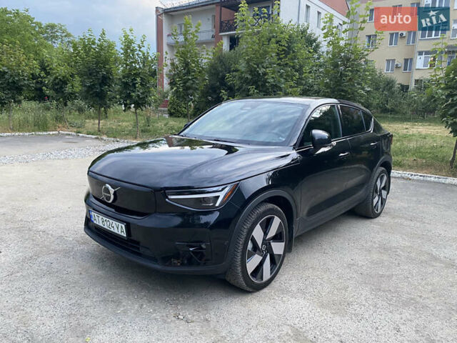 Чорний Вольво C40 Recharge, об'ємом двигуна 0 л та пробігом 47 тис. км за 27700 $, фото 1 на Automoto.ua