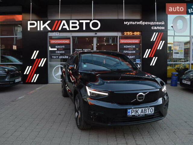 Черный Вольво C40 Recharge, объемом двигателя 0 л и пробегом 43 тыс. км за 32900 $, фото 1 на Automoto.ua
