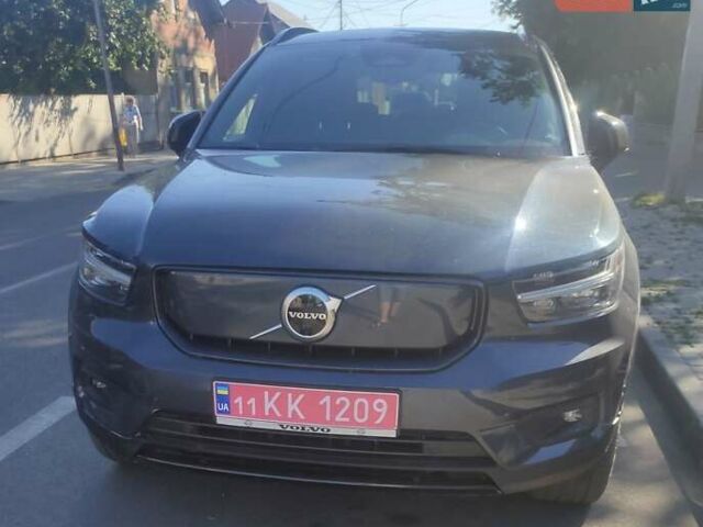Синій Вольво C40 Recharge, об'ємом двигуна 0 л та пробігом 78 тис. км за 27500 $, фото 1 на Automoto.ua