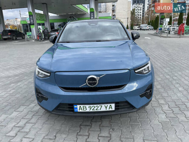 Вольво C40 Recharge 2022 у Вінниці на Automoto.ua Синій Вольво C40 Recharge, об'ємом двигуна 0 л та пробігом 3 тис. км за 29800 $, фото 1 на Automoto.ua