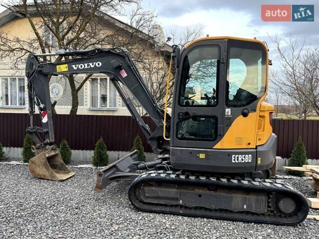 Желтый Вольво ECR 58D, объемом двигателя 0 л и пробегом 4 тыс. км за 42500 $, фото 1 на Automoto.ua