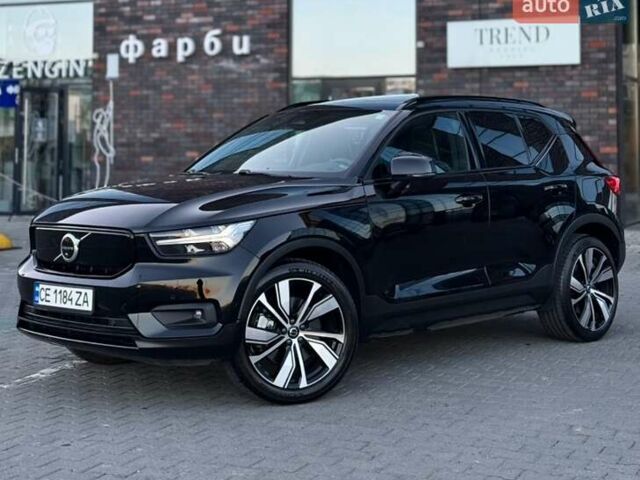 Черный Вольво XC40 Recharge, объемом двигателя 0 л и пробегом 38 тыс. км за 24800 $, фото 1 на Automoto.ua