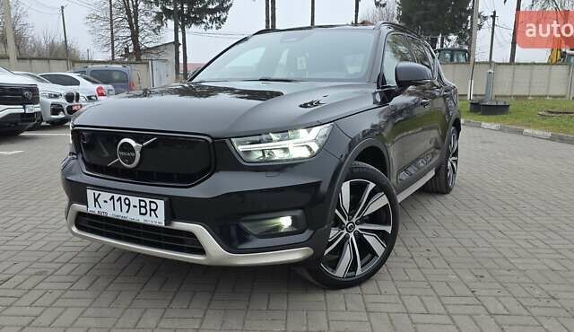 Чорний Вольво XC40 Recharge, об'ємом двигуна 0 л та пробігом 138 тис. км за 28800 $, фото 1 на Automoto.ua