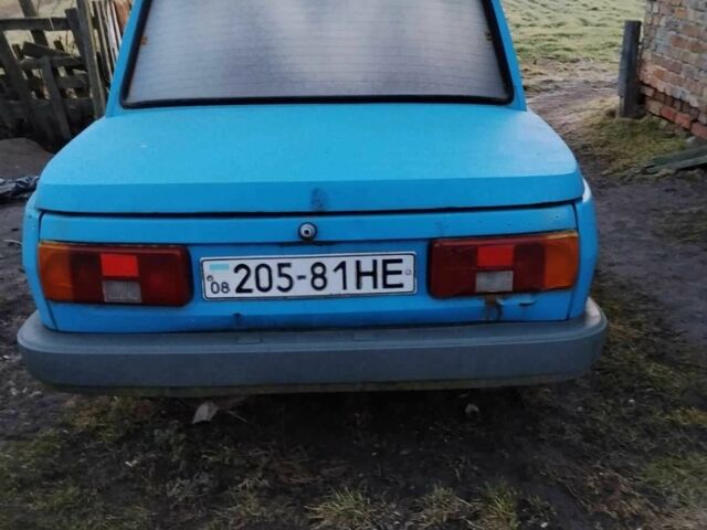 Синий Вартбург 1.3, объемом двигателя 0 л и пробегом 325 тыс. км за 700 $, фото 1 на Automoto.ua