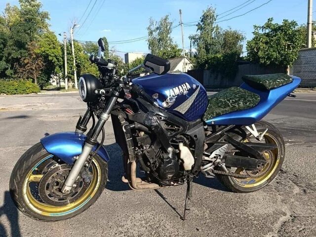 Синій Ямаха R6, об'ємом двигуна 0.6 л та пробігом 50 тис. км за 1500 $, фото 1 на Automoto.ua