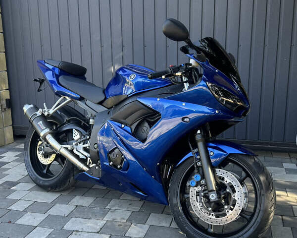 Синій Ямаха R6, об'ємом двигуна 0.6 л та пробігом 41 тис. км за 6000 $, фото 1 на Automoto.ua