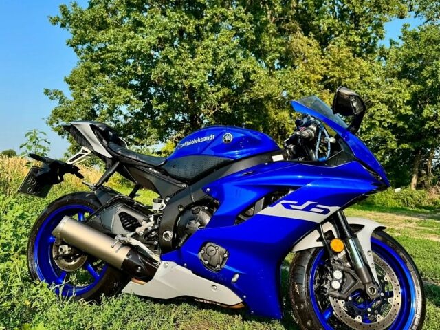 Синій Ямаха R6, об'ємом двигуна 0.6 л та пробігом 20 тис. км за 12400 $, фото 1 на Automoto.ua