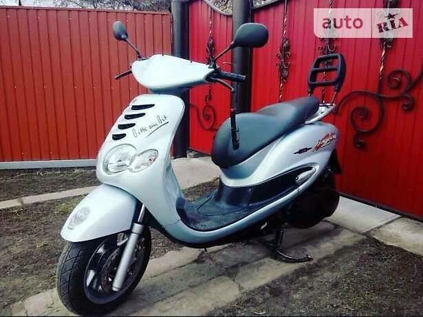 Ямаха Теос, объемом двигателя 0.12 л и пробегом 110 тыс. км за 480 $, фото 1 на Automoto.ua