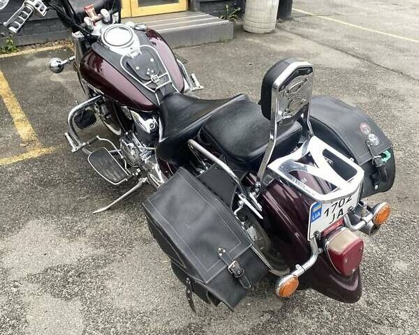 Красный Ямаха Drag Star 1100, объемом двигателя 1.06 л и пробегом 90 тыс. км за 5300 $, фото 1 на Automoto.ua