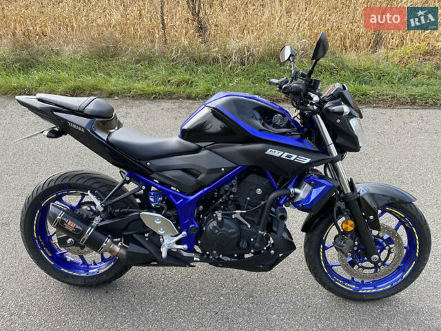 Черный Ямаха MT-03, объемом двигателя 0.32 л и пробегом 12 тыс. км за 4500 $, фото 1 на Automoto.ua