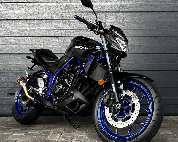 Синий Ямаха MT-03, объемом двигателя 0.32 л и пробегом 32 тыс. км за 4000 $, фото 1 на Automoto.ua